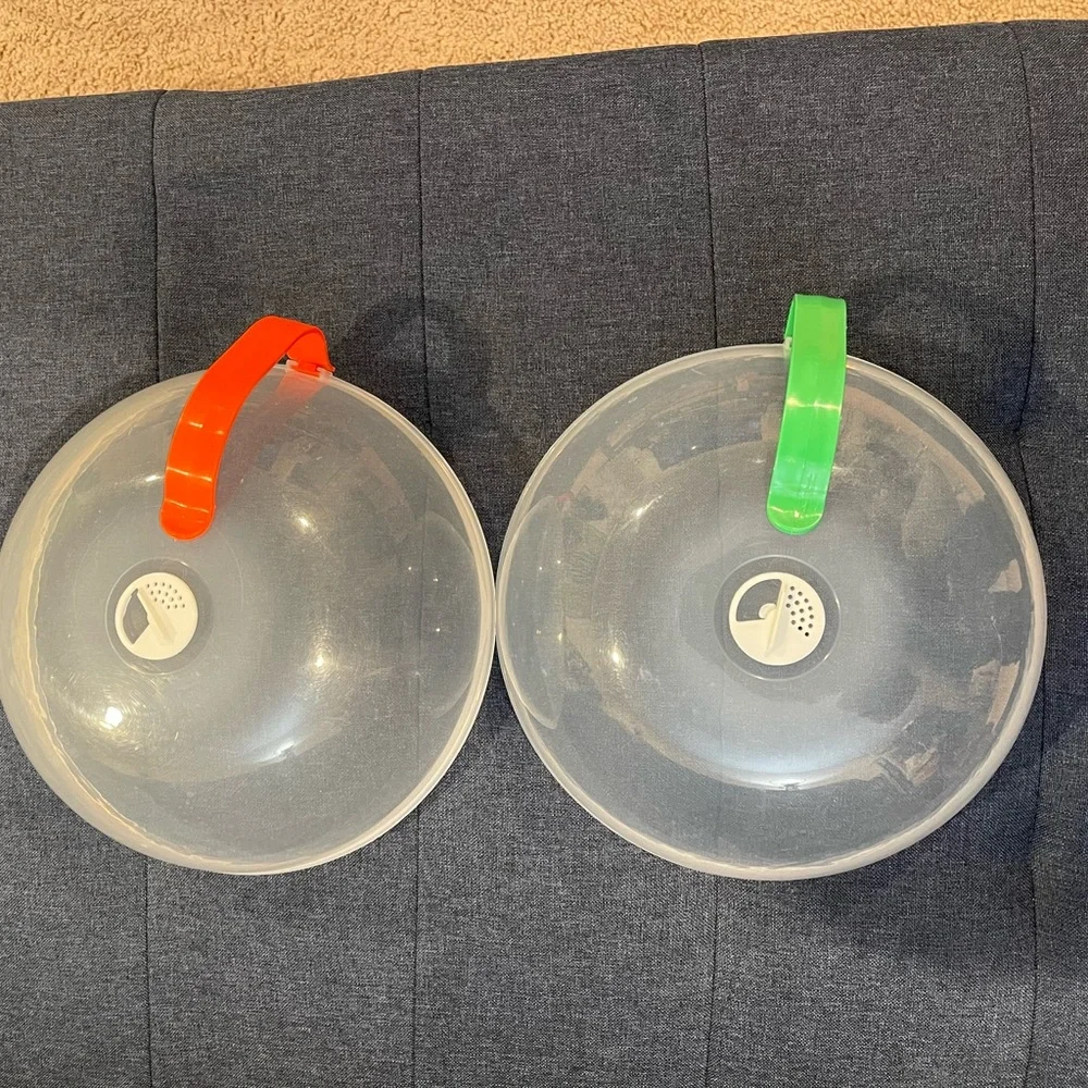 Microwave Splatter Guard with Vent 2pcs Premium PP Material
